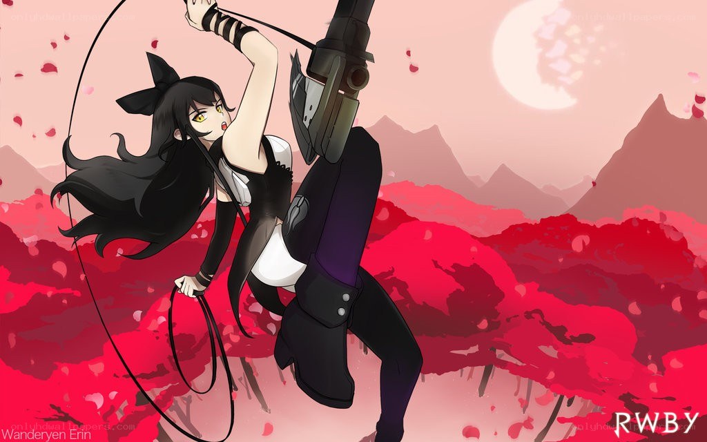 Anime character with whip