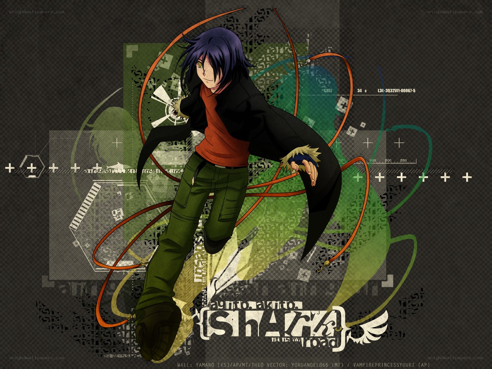 anime character with whip