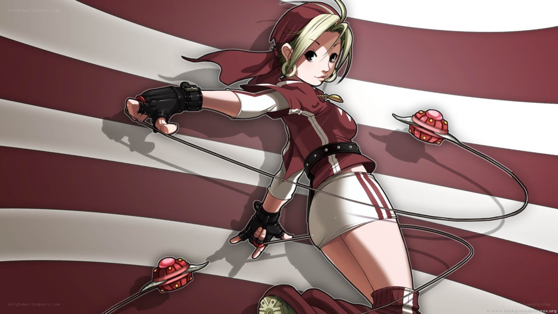anime character with whips