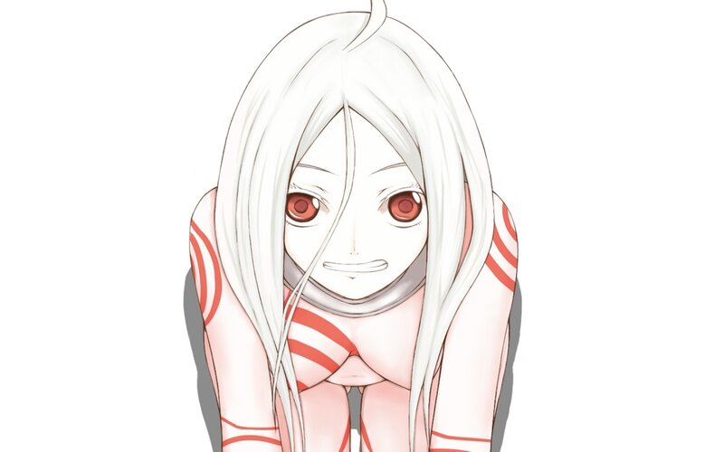 anime character with white hair