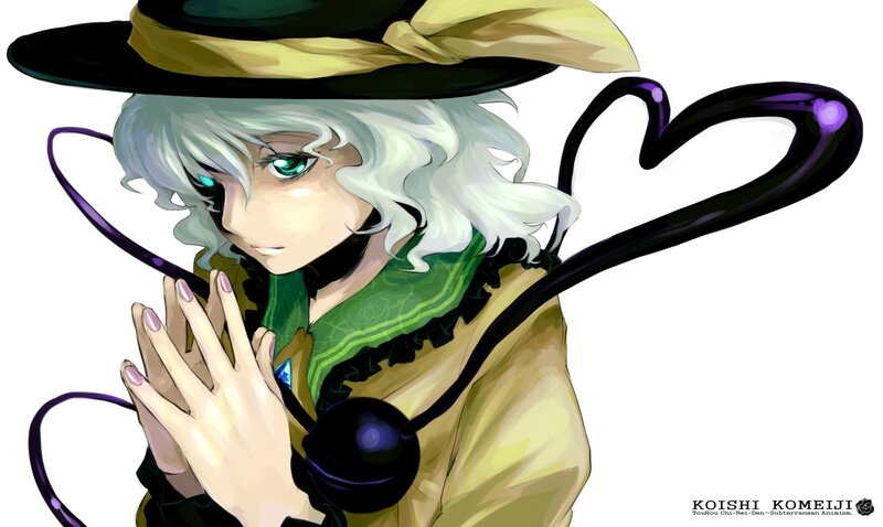 anime character with white hair