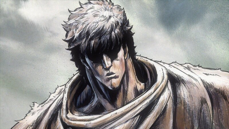 anime character with white hair