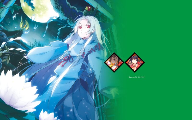anime character with white hair