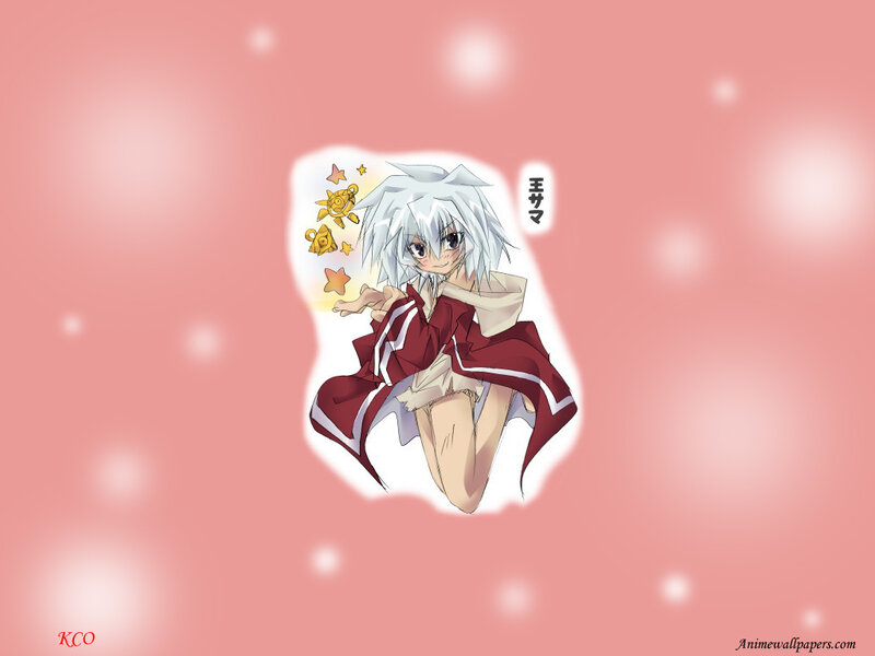 anime character with white hair