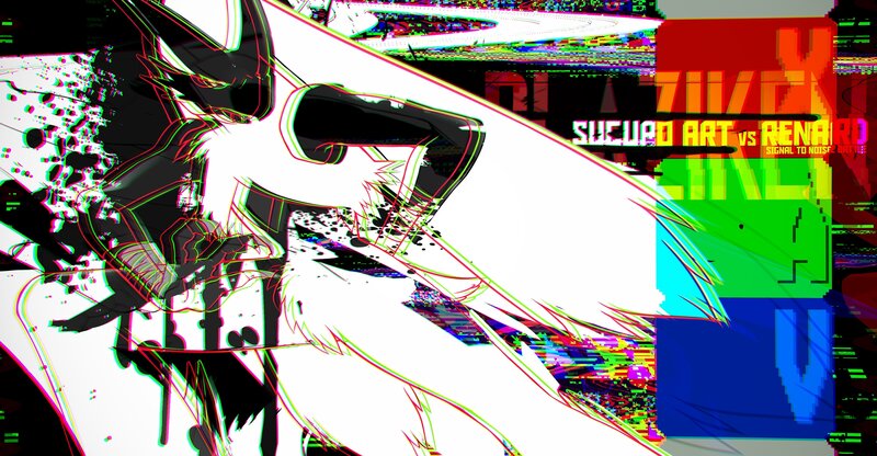 Anime Character with White Hair — Black, Chaotic