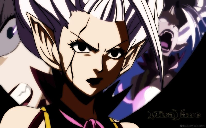 Anime Character with White Hair — Black, Dramatic, Elf Ears