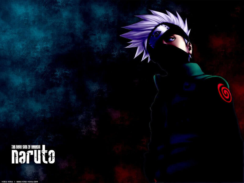 Anime Character with White Hair — Black, Dramatic, Night, Spiky Hair