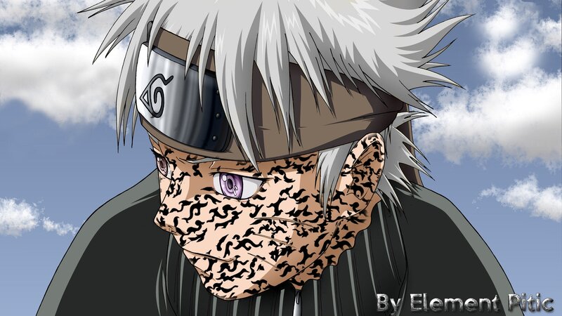 Anime Character with White Hair — Blue, Dramatic, Afternoon