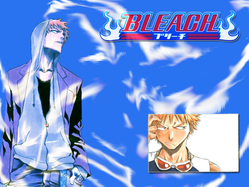Anime Character with White Hair — Blue, Dramatic, Manga, Logo