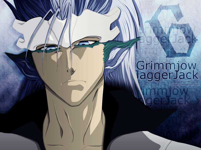 Anime Character with White Hair — Blue, Serious, White Hair