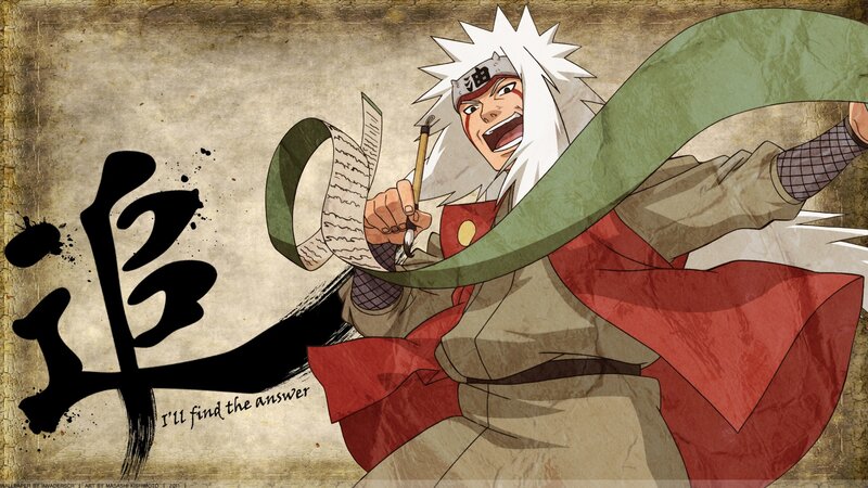 Anime Character with White Hair — Brown, Determined