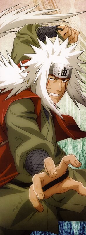 Anime Character with White Hair — Determined