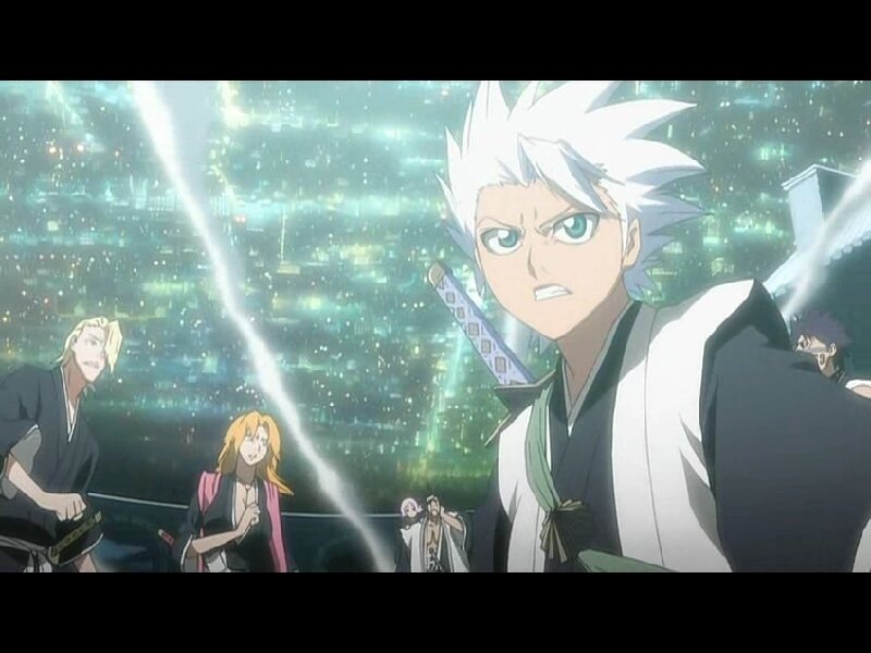 Anime Character with White Hair — Dramatic