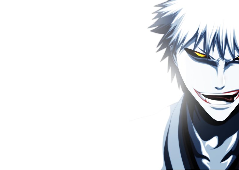 Anime Character with White Hair — Dramatic, White Hair, Yellow Eyes