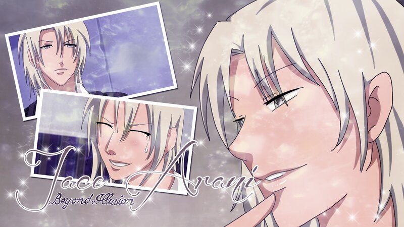 Anime Character with White Hair — Dreamy, Photographs