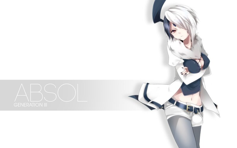 Anime Character with White Hair — Neutral, Digital Art