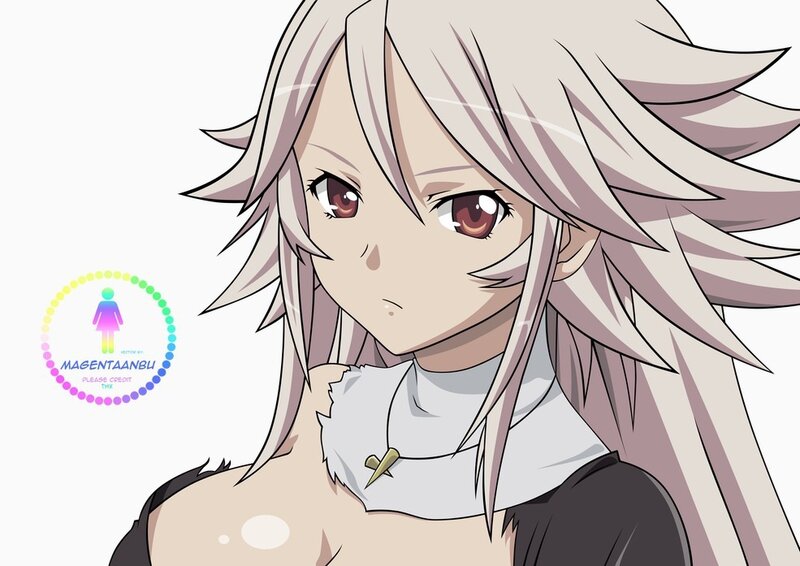 Anime Character with White Hair — Neutral