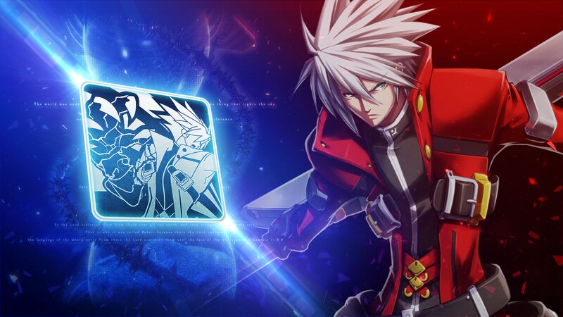 Anime Character with White Hair — Red, Dramatic, Digital Art, Sword