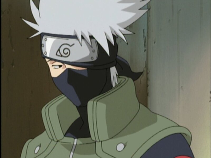 Anime Character with White Hair — Serious, Headband