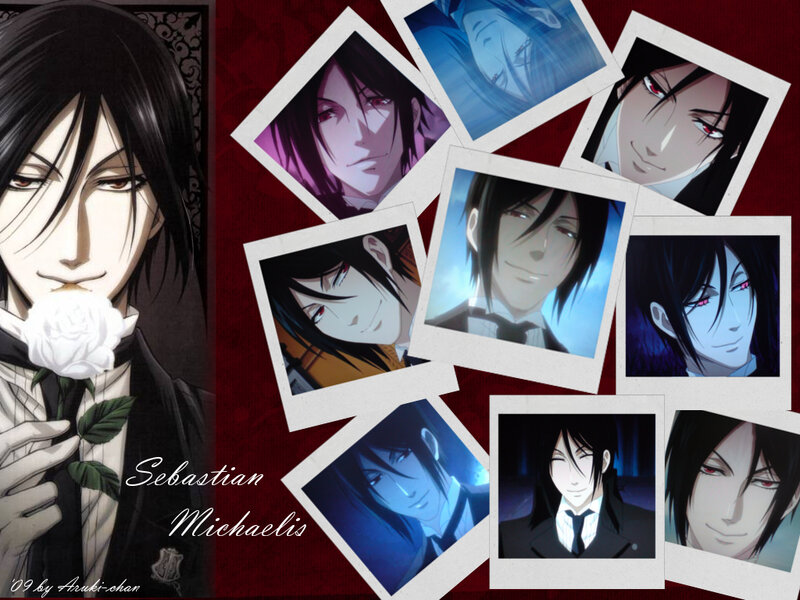 Anime Character with White Rose