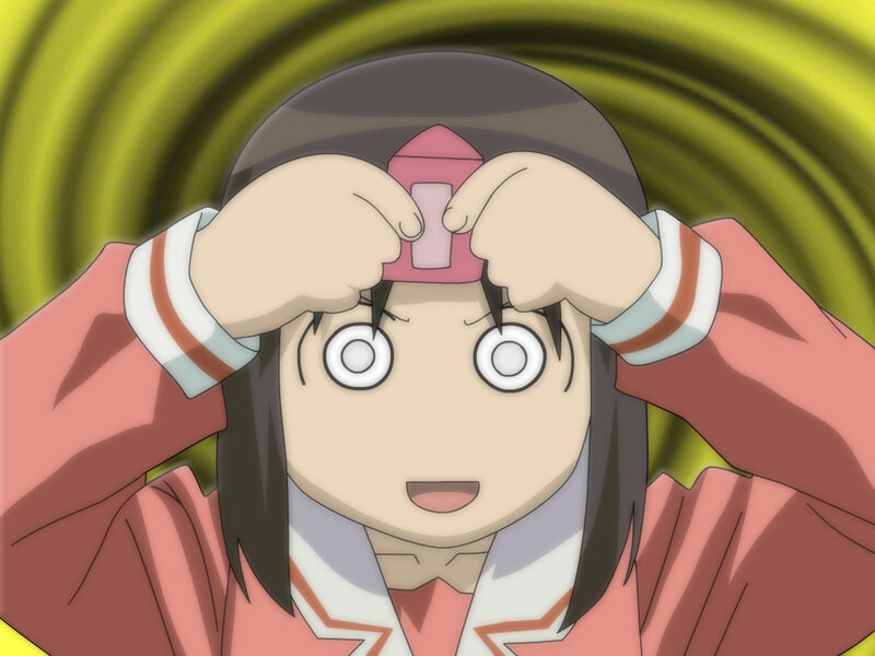 anime character with wide eyes