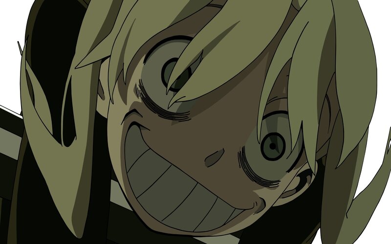 anime character with wide eyes