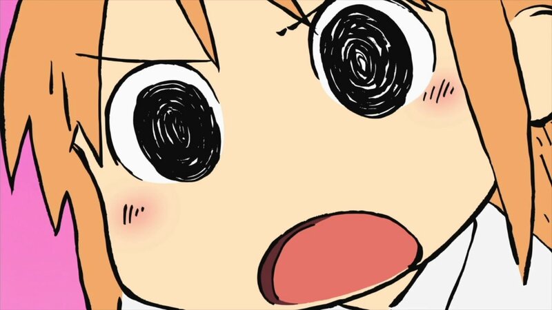 anime character with wide eyes