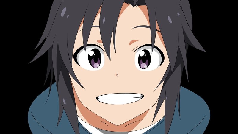 anime character with wide eyes