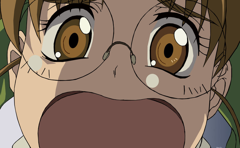 anime character with wide eyes