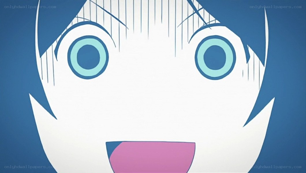 anime character with wide eyes