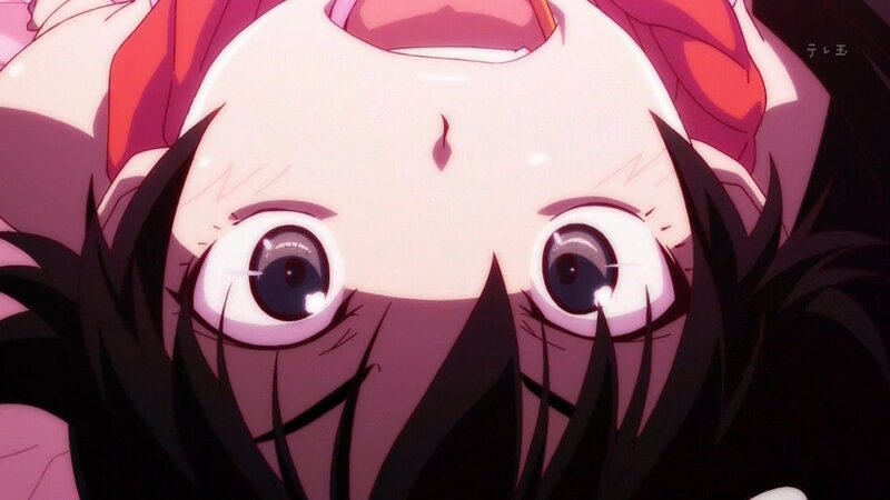 anime character with wide eyes