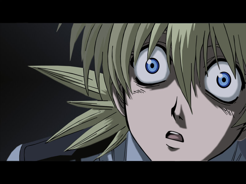anime character with wide eyes