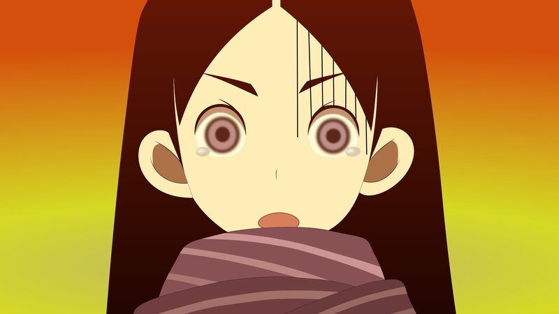 anime character with wide eyes