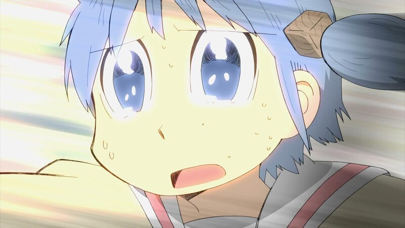 anime character with wide eyes