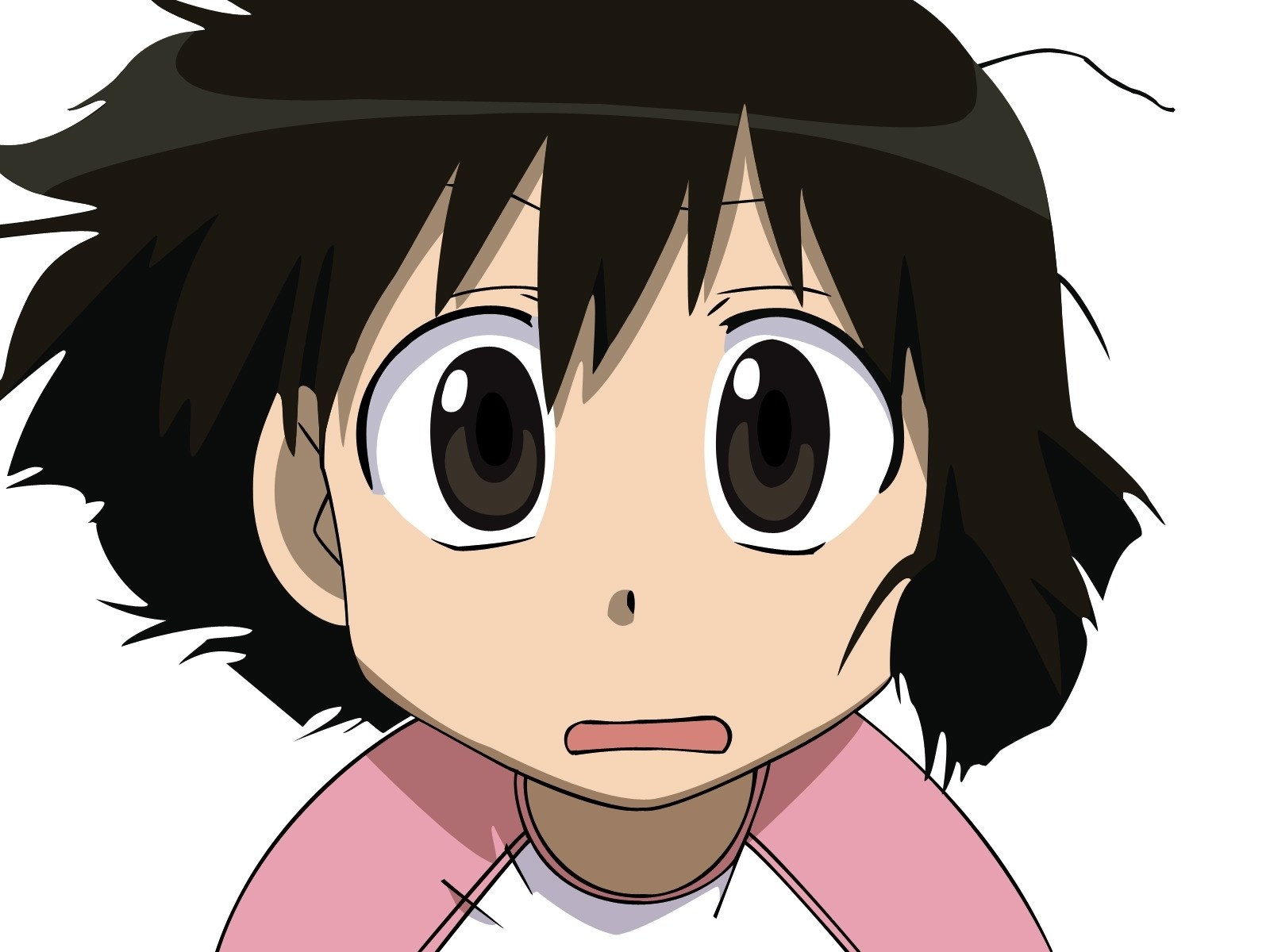 anime character with wide eyes