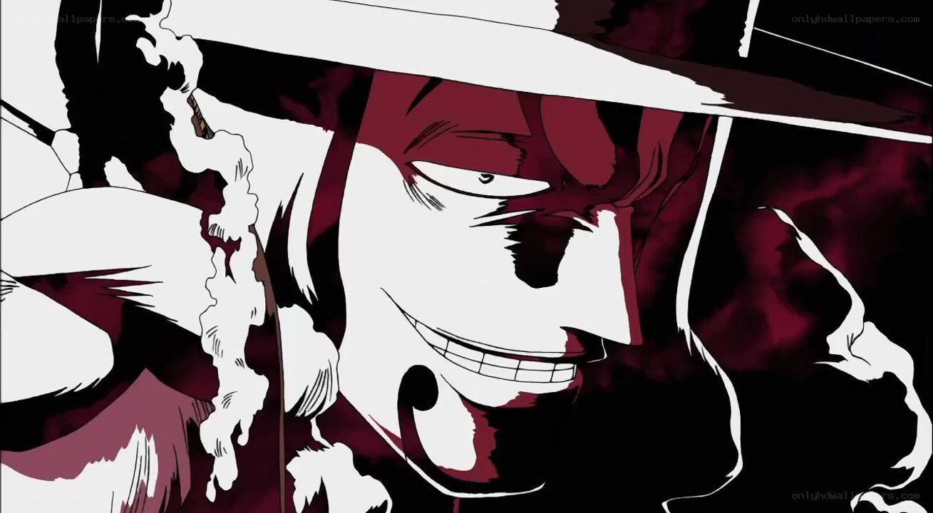 anime character with wide grin