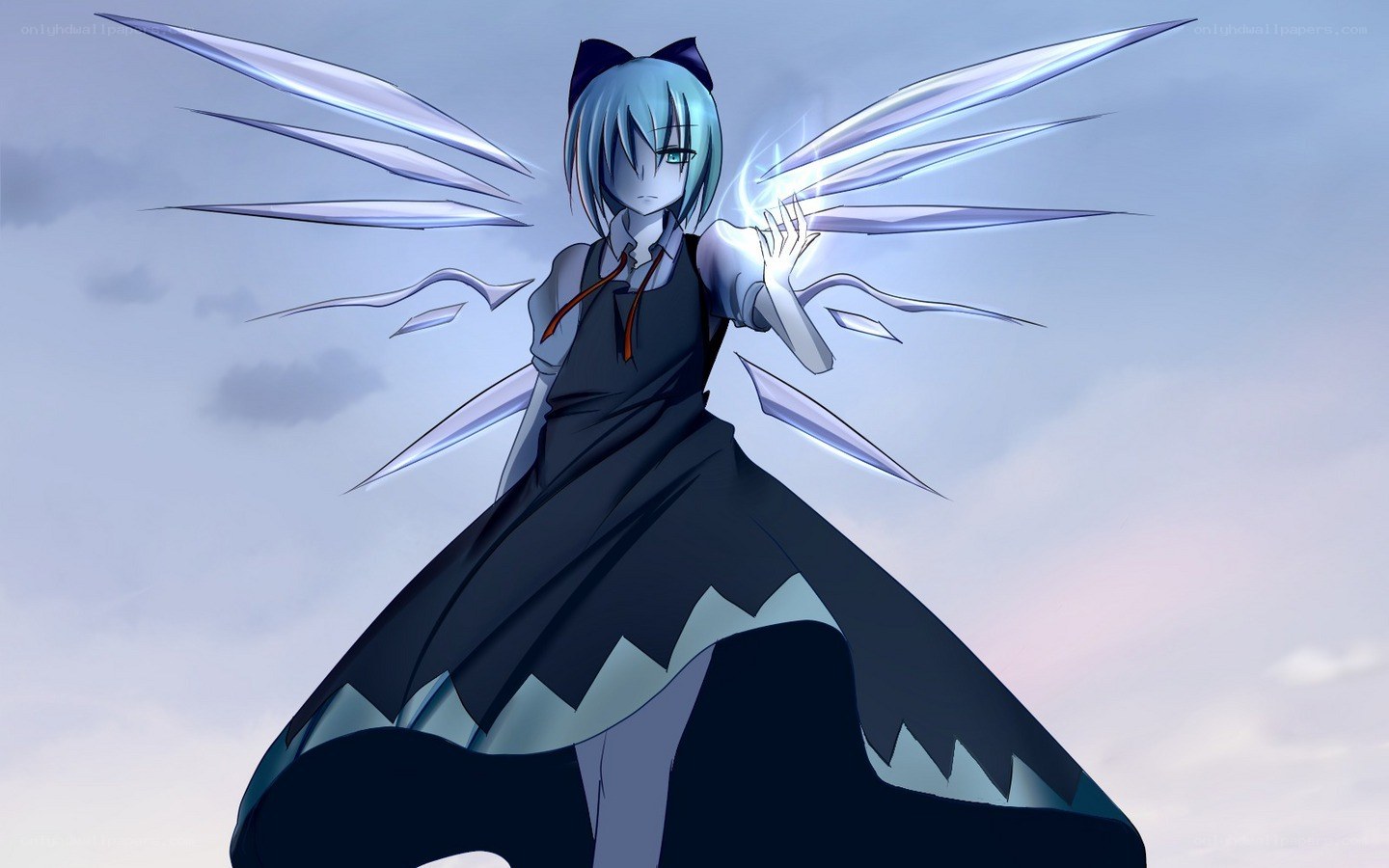 anime character with wings