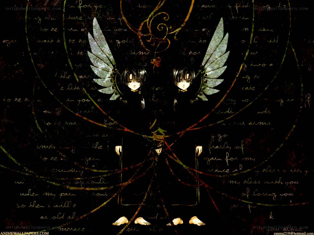 Anime character with wings