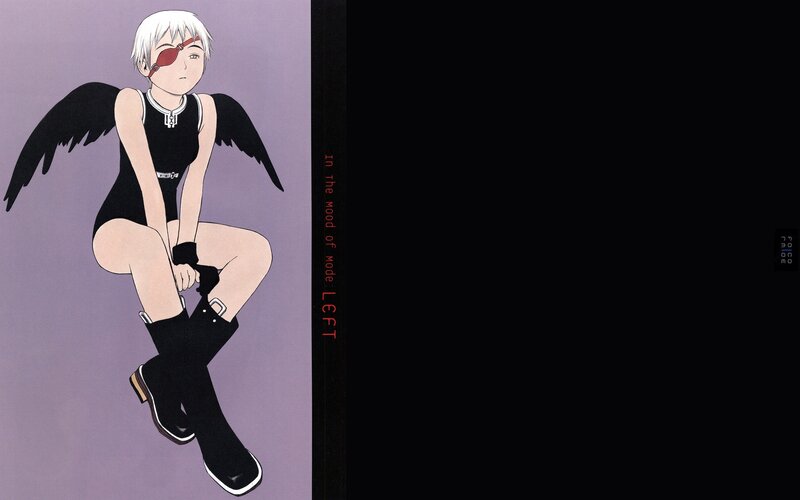 anime character with wings