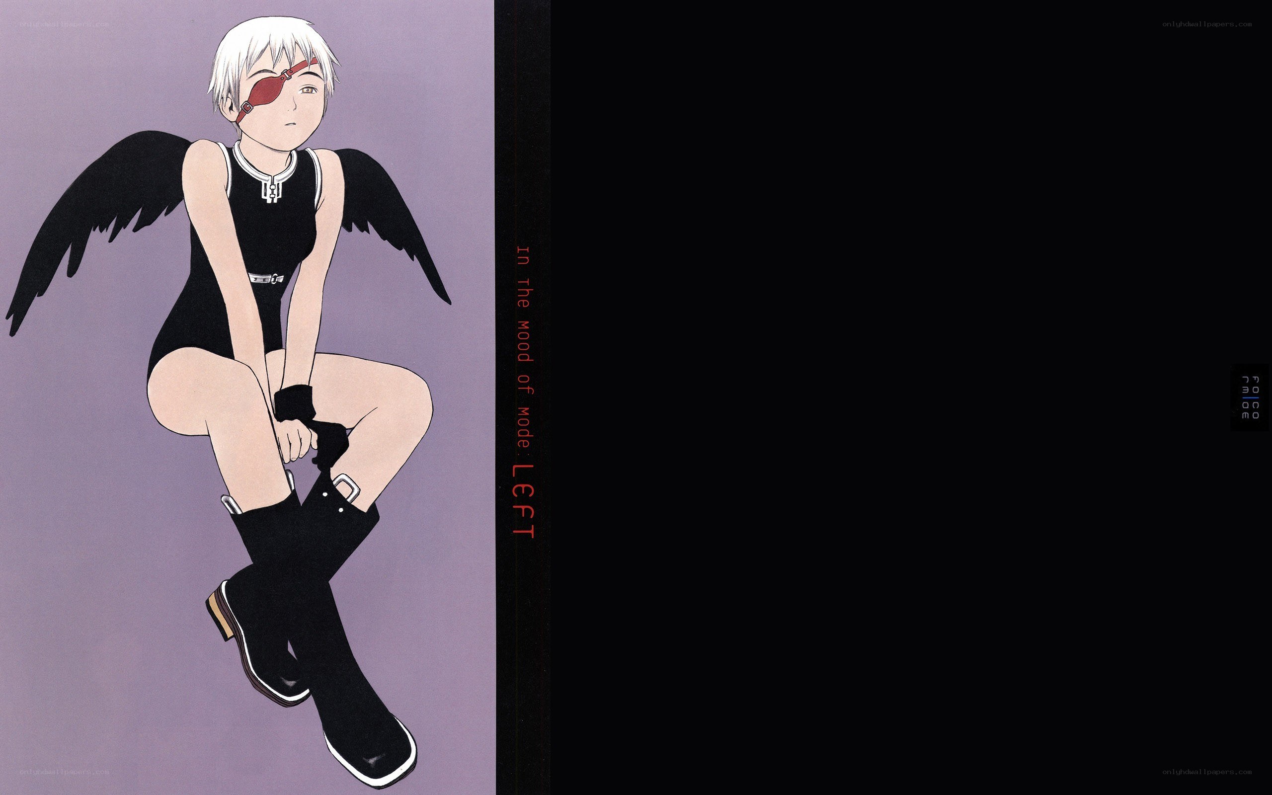 anime character with wings