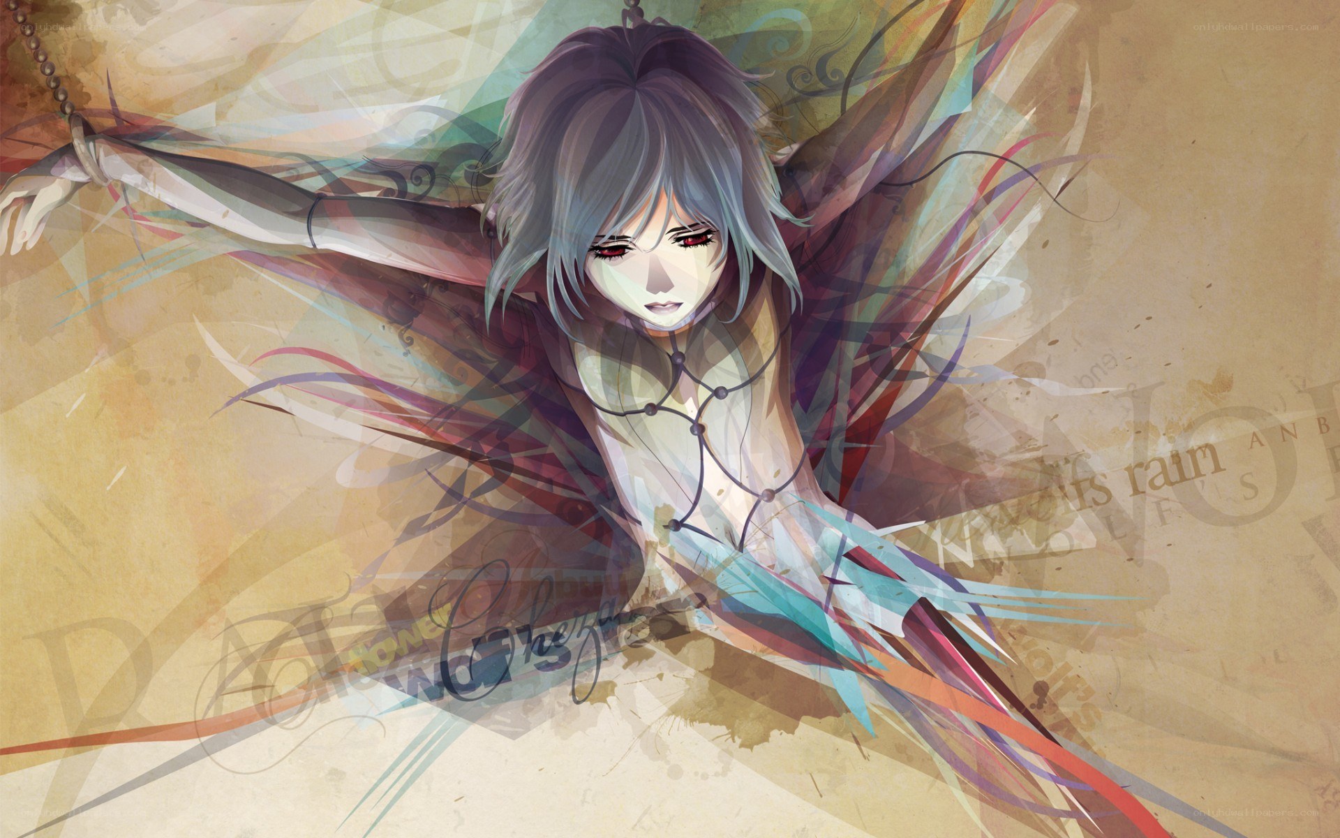 anime character with wings