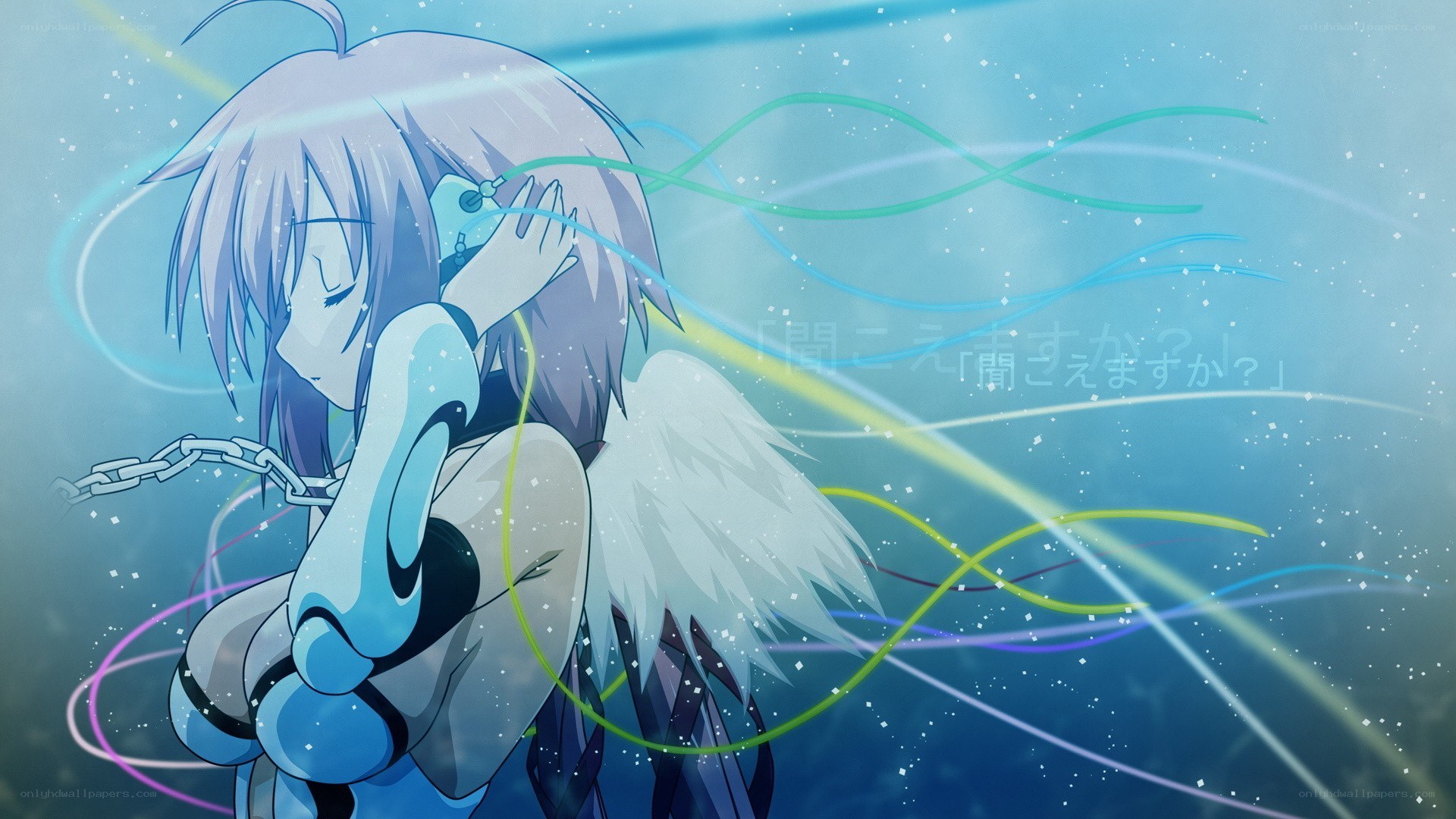 anime character with wings