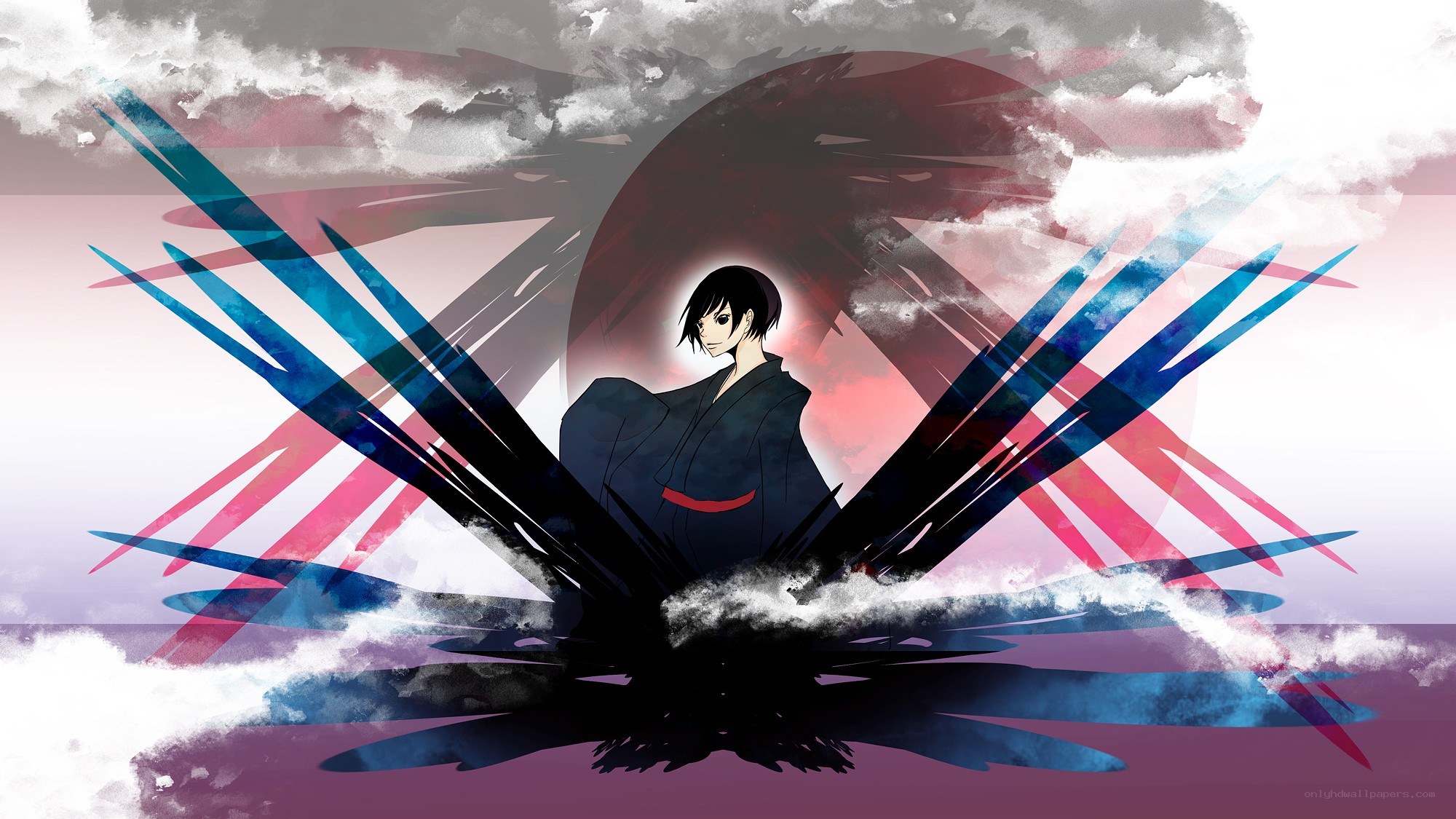 anime character with wings