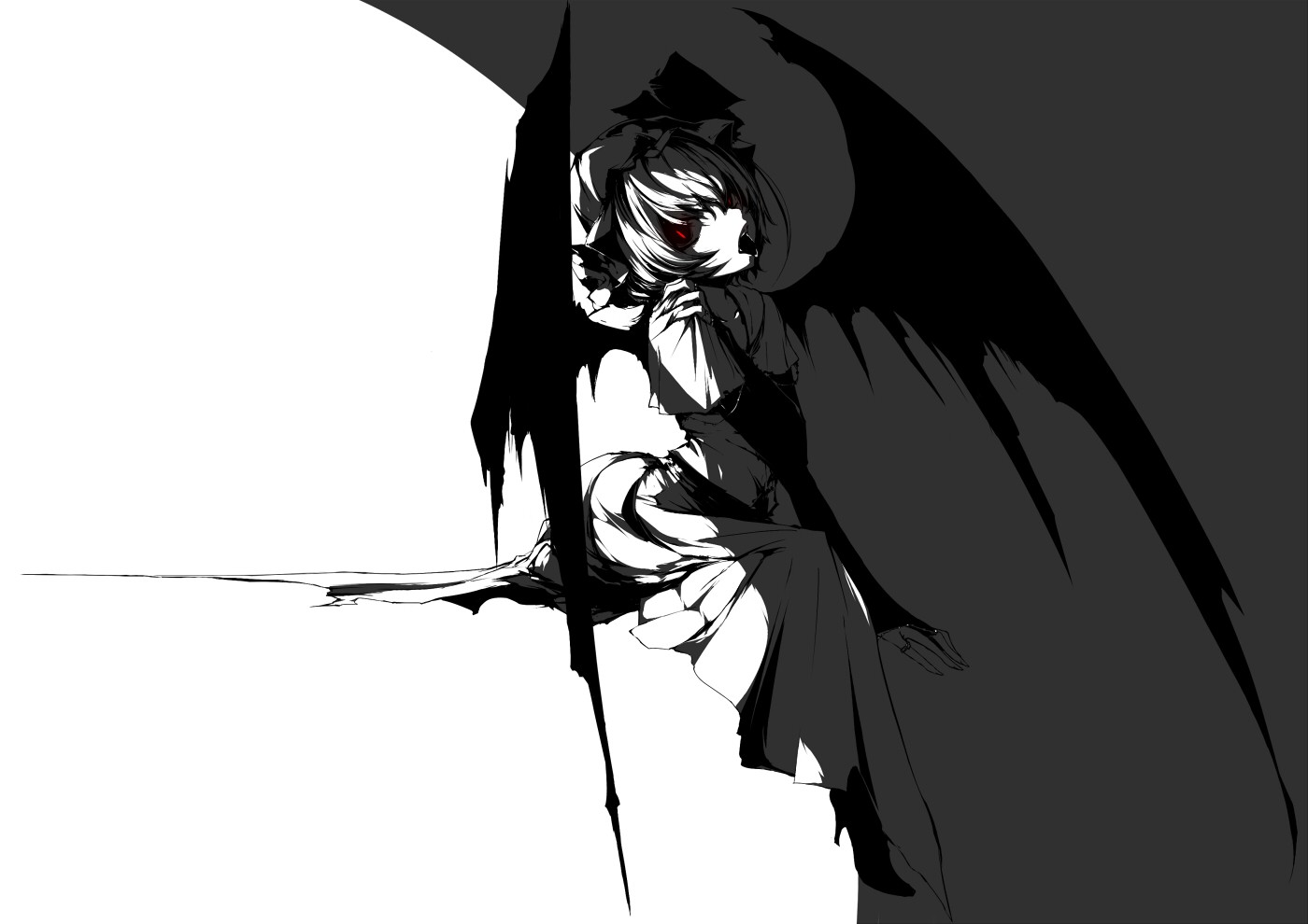 anime character with wings