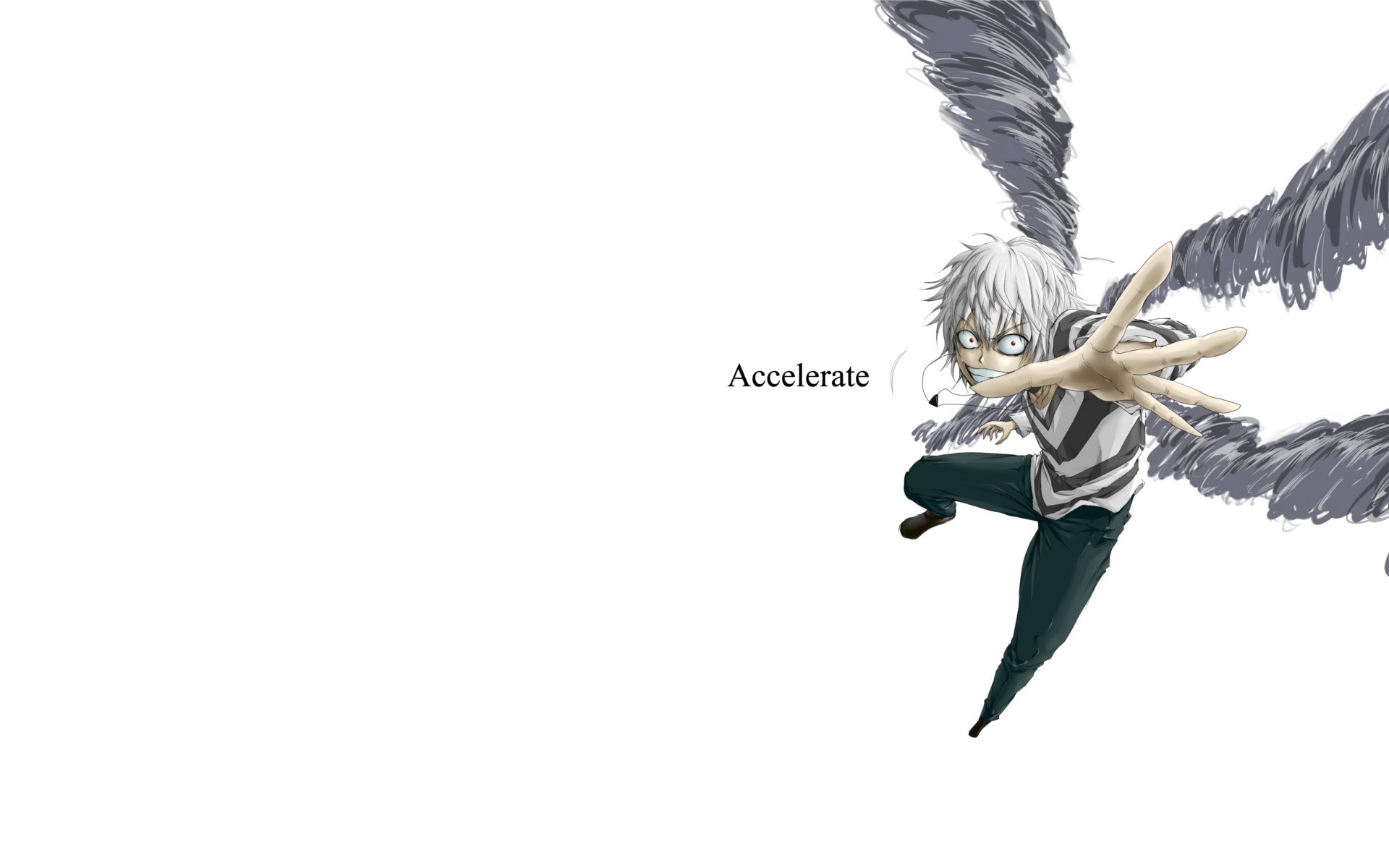 Anime character with wings