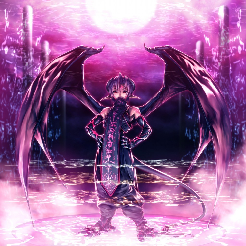 anime character with wings