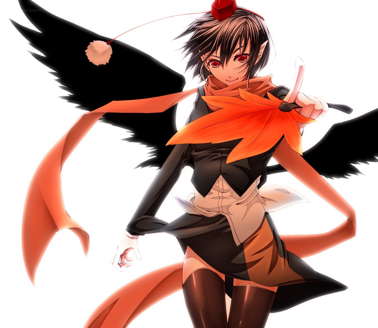 anime character with wings
