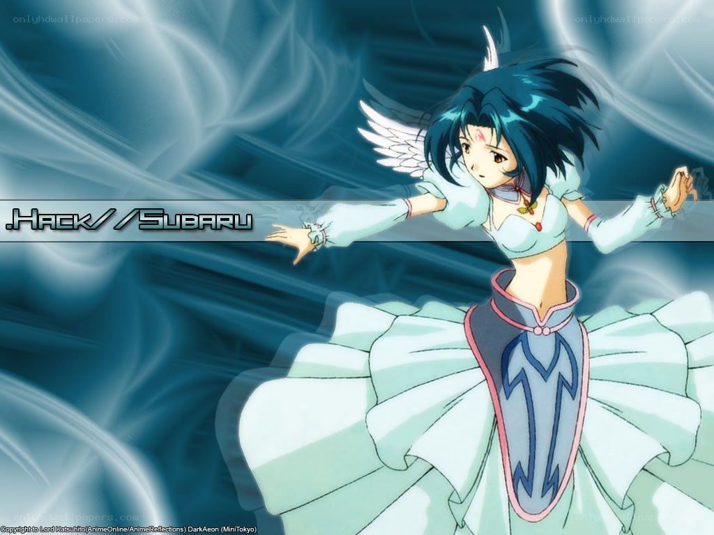 anime character with wings