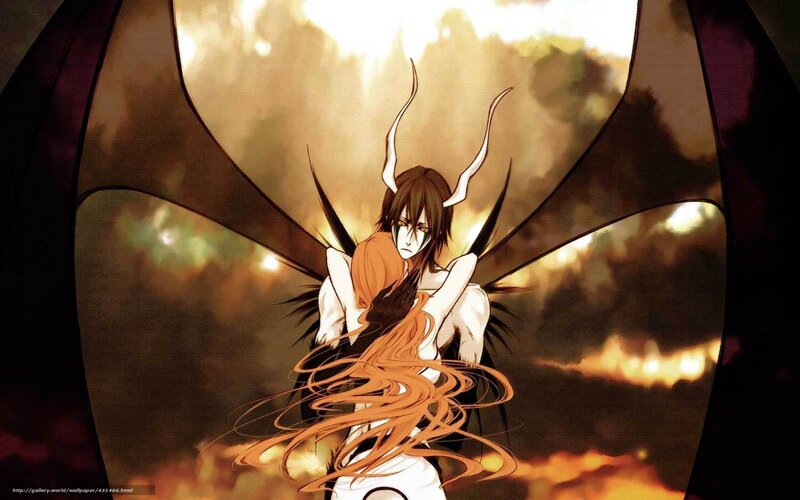 Anime Character with Wings — Brown, Dramatic, Manga, Long Hair