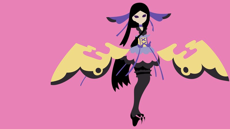 Anime Character with Wings — Pink, Playful, Digital Art